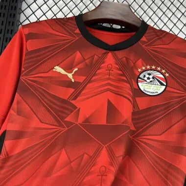 Camisola da Seleção do Egito para o Mundial de 2026 – Equipamento de Casa – Camisola de Futebol
