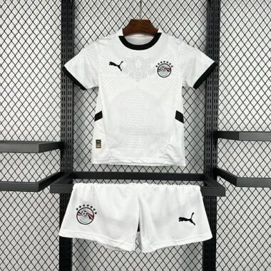 Camiseta de fútbol para niños del equipo visitante de Egipto para el Mundial de 2026