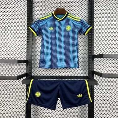 Camiseta de fútbol para niños del equipo visitante de Colombia para el Mundial de 2026