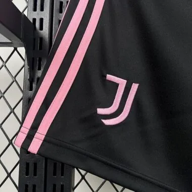 25-26 Juventus Home Shorts Kit Soccer T-Shirt