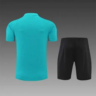 22-23 Juventus Training Suit Short Sleeve Kit Blue