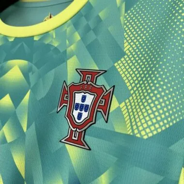 WK-shirt 2026 Portugal Groen Keepersoutfit Voetbal-T-shirt AAAAJersey Supply Yupoo