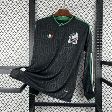 World Cup Jersey 2026 Mexico Third Long Sleeves Kit Soccer T-Shirt AAAAJersey Supply Yupoo