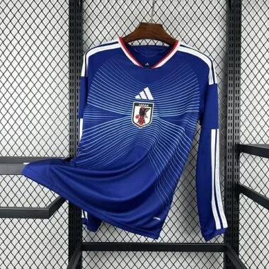 World Cup Jersey 2026 Japan Home Long Sleeves Kit Soccer T-Shirt AAAAJersey Supply Yupoo