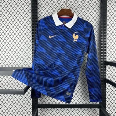 World Cup Jersey 2026 France Home Long Sleeves Kit Soccer T-Shirt AAAAJersey Supply Yupoo