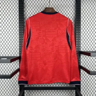 Maglia della Nazionale inglese per i Mondiali 2026 - Divisa da trasferta a maniche lunghe - Maglietta da calcio - AAAAJersey Supply Yupoo