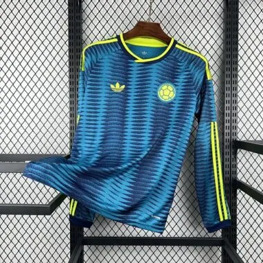World Cup Jersey 2026 Colombia Away Long Sleeves Kit Soccer T-Shirt AAAAJersey Supply Yupoo