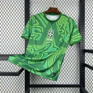 World Cup Jersey 2026 Brazil Goalkeeper Kit Soccer T-Shirt AAAAJersey Supply Yupoo