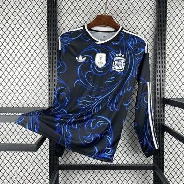 World Cup Jersey 2026 Argentina Away Long Sleeves Kit Soccer T-Shirt AAAAJersey Supply Yupoo