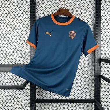 26-27 Valencia Away Kit Soccer T-Shirt AAAAJersey Supply Yupoo