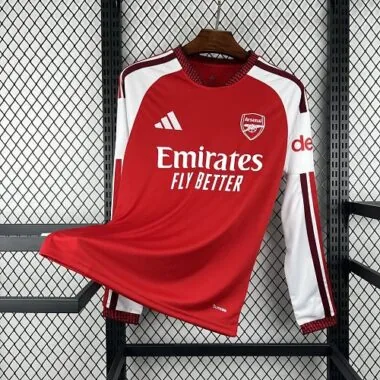 26-27 Arsenal Home Long Sleeves Kit Soccer T-Shirt AAAAJersey Supply Yupoo