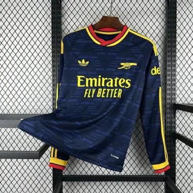 26-27 Arsenal Away Long Sleeves Kit Soccer T-Shirt AAAAJersey Supply Yupoo
