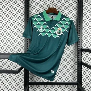 25-26 Racing de Santander 113th Anniversary Kit Soccer T-Shirt AAAAJersey Supply Yupoo