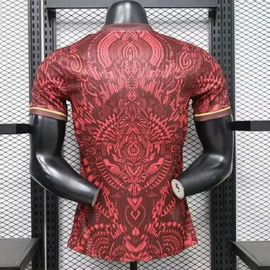 Camisola de futebol PSG Edição Especial Vermelha 26-27, Versão de Jogador, da AAAAJersey Supply, Yupoo