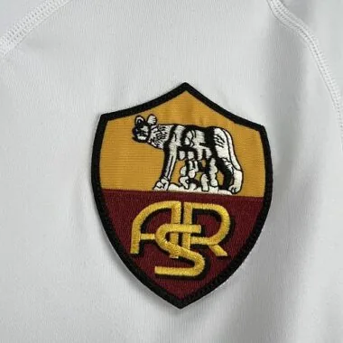 01-02 Roma Auswärtstrikot Retro-Fußball-T-Shirt AAAAJersey Supply Yupoo