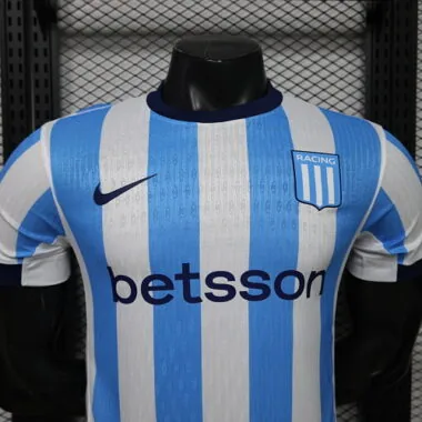 Racing Club de Avellaneda 2026/27 Home Player Version Jersey