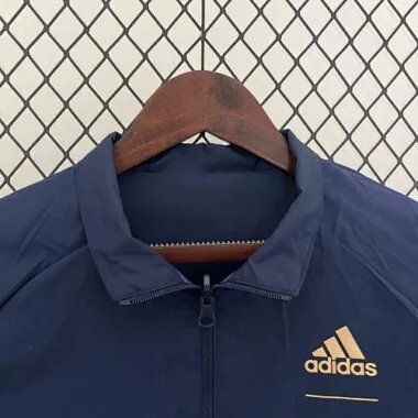 23-24 Barcelona Reversible Windbreaker purple&Navy Special Edition Style Double-Sides Jacket Yupoo