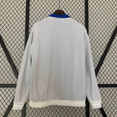 23-24 Roma Reversible Windbreaker White&Blue Double-Sides Jacket Soccer Jerseys For Sale