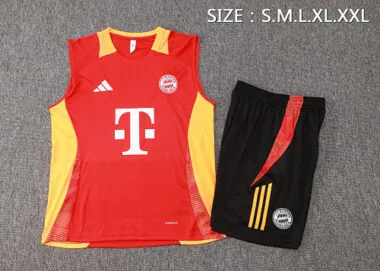 24-25 Bayern Munich Red Vest Soccer