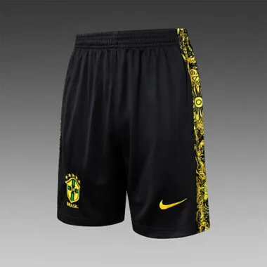 2024 Brazil Christ the Redeemer Yellow Vest Kit Soccer