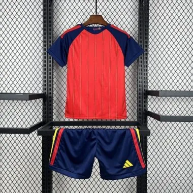 World Cup Jersey 2026 Spain Home Kids Kit Soccer T-Shirt