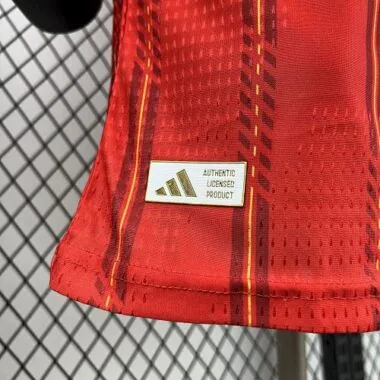 WK-shirt 2026 Spanje Thuisoutfit Spelersversie Voetbal-T-shirt