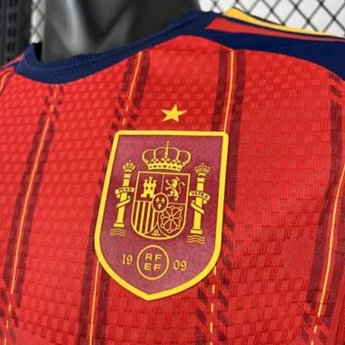 WK-shirt 2026 Spanje Thuisoutfit Spelersversie Voetbal-T-shirt