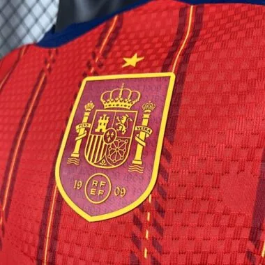WK-shirt 2026 Spanje Thuisoutfit Spelersversie Voetbal-T-shirt