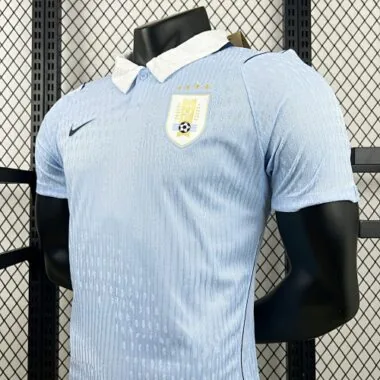 World Cup Jersey 2026 Uruguay Home Kit Player Version Soccer T-Shirt