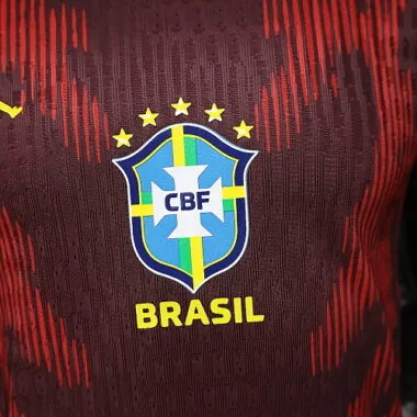 World Cup Jersey 2026 Brazil Goalkeeper Kit Player Version Soccer T-Shirt