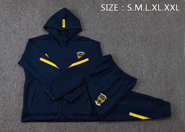 26-27 Boca Juniors Hoodies Jackets Kit Soccer T-Shirt