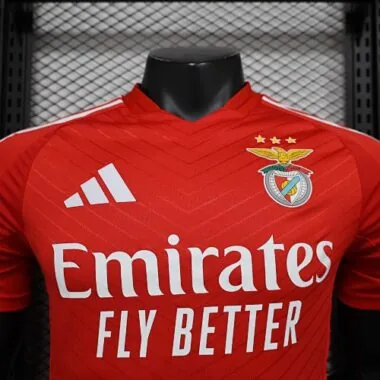 24-25 Benfica Home Kit Player Version Shirt Sport