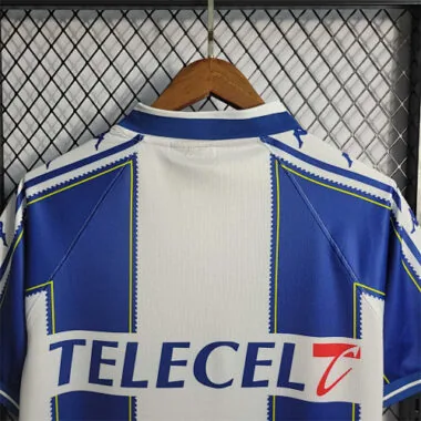 97-99 Porto Home Retro Kit Vintage Shirt Football Jerseys