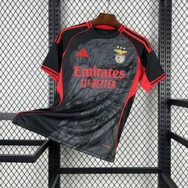 25–26 Benfica Black Special Edition Fußball-Trikot