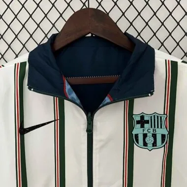 23-24 Barcelona Reversible Windbreaker Double-Sided Jacket Soccer Jerseys