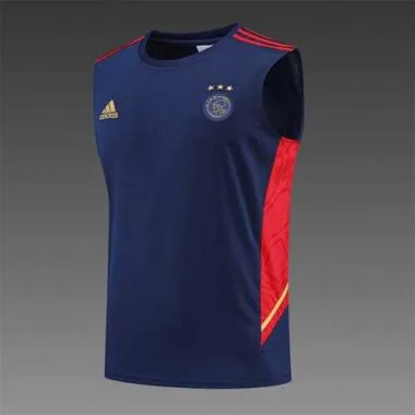 22-23 Ajax vest training suit kit Black