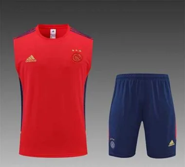 22-23 Ajax vest training suit kit Red