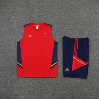 22-23 Ajax vest training suit kit Red