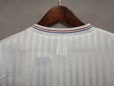 90-91 Marseille Heimtrikot mit langen Ärmeln