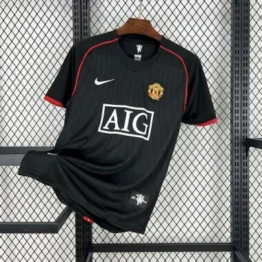 07-08 Manchester United Away Kit Retro Soccer T-Shirt AAAAJersey Supply Yupoo