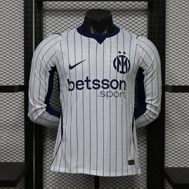 Inter Milan 2026/27 Away Long Sleeve Player Version Jersey