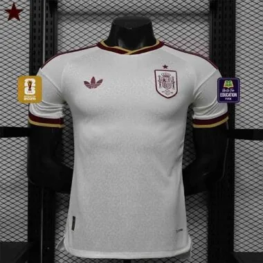 Camisa da Espanha para o Mundial de 2026 (jogo fora de casa) – Versão «1 Star Player»