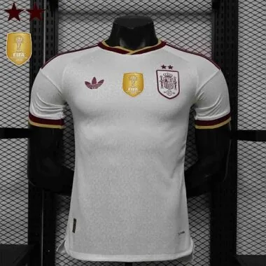 Camisa da Espanha para o Mundial de 2026 (versão fora de casa para jogadores de 2 estrelas)