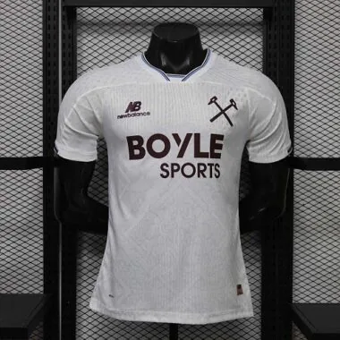 West Ham 2026/27 Away Long Sleeve Player Version Jersey
