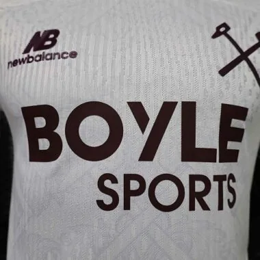 West Ham 2026/27 Away Long Sleeve Player Version Jersey