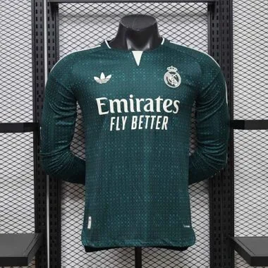 Real Madrid 2026/27 Away Long Sleeve Player Version Jersey