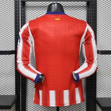 Atletico Madrid 2026/27 Home Long Sleeve Player Version Jersey
