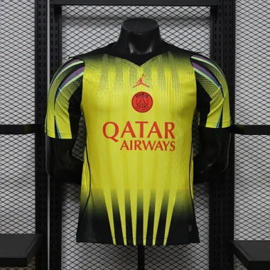 26-27 PSG Yellow Special Edition Kit Player Version Soccer T-Shirt AAAAJersey Supply Yupoo
