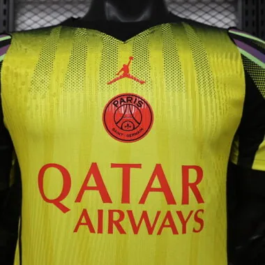 26-27 PSG Yellow Special Edition Kit Player Version Soccer T-Shirt AAAAJersey Supply Yupoo