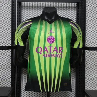 26-27 PSG Green Special Edition Kit Player Version Soccer T-Shirt AAAAJersey Supply Yupoo